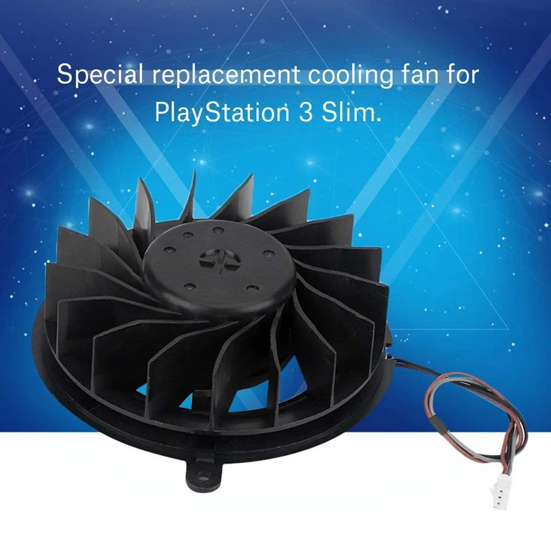 Сменный вентилятор охлаждения 17 лопастей Замена внутреннего вентилятора охлаждения кулер для sony Playstation 3 Ps3 Slim