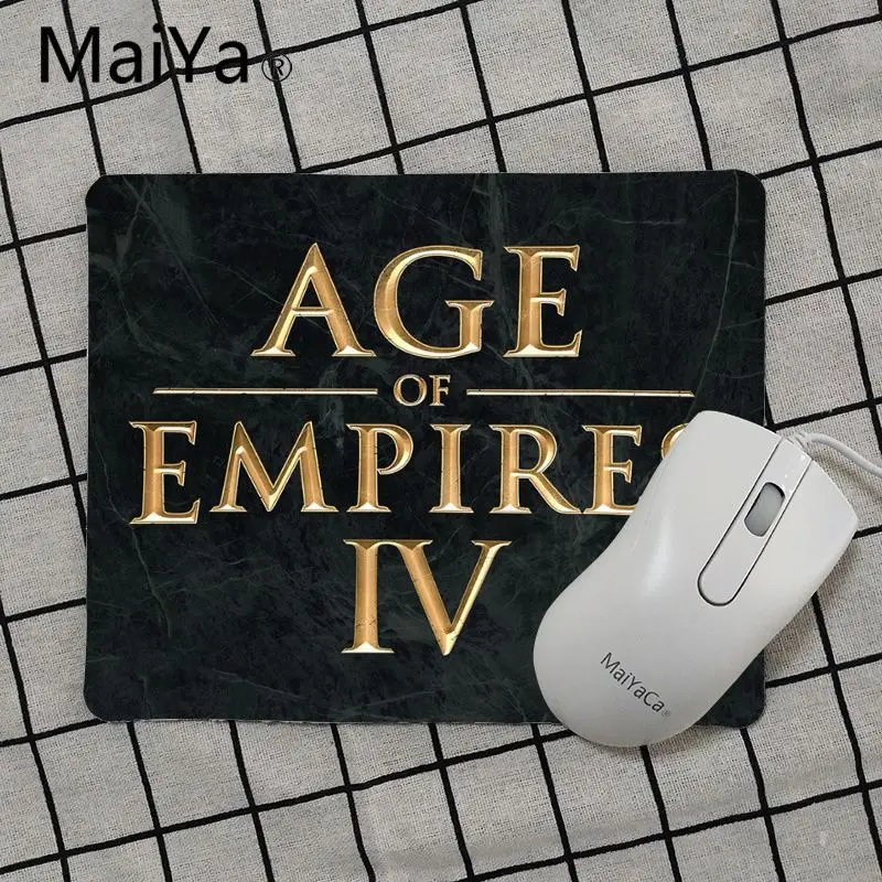 No Lock Edge25x29cm Maiya, высокое качество, Эра империй, сделай сам, дизайн, игровой с узором, коврик для мыши,,, игровой коврик для мыши - Цвет: No Lock Edge25x29cm