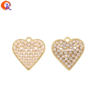 

Cordial Design 50Pcs 20*20MM Jewelry Accessories/Charms/Heart Shape/Imitation Pearl/DIY Making/Hand Made/Earring Findings