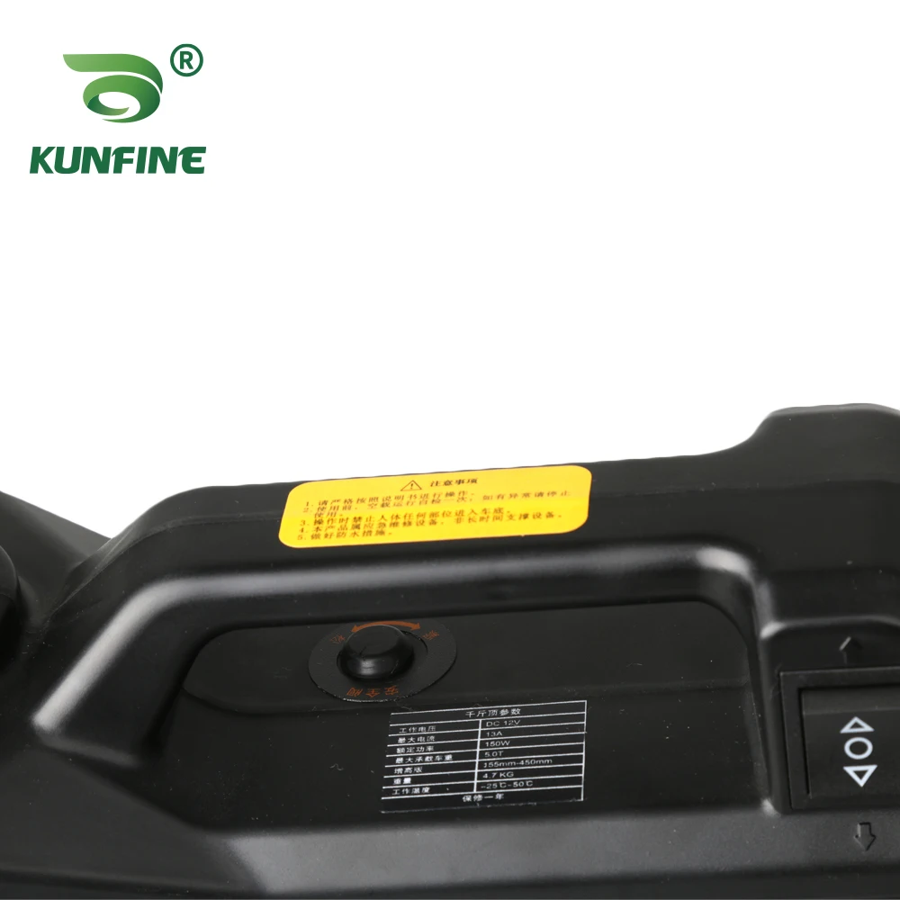 KUNFINE 12V 5Ton 3Ton Car Electric Tire Lifting Car Jacks Hydraulic Air Infatable Car Floor Jack With Tire Gauge Air Pump (7)