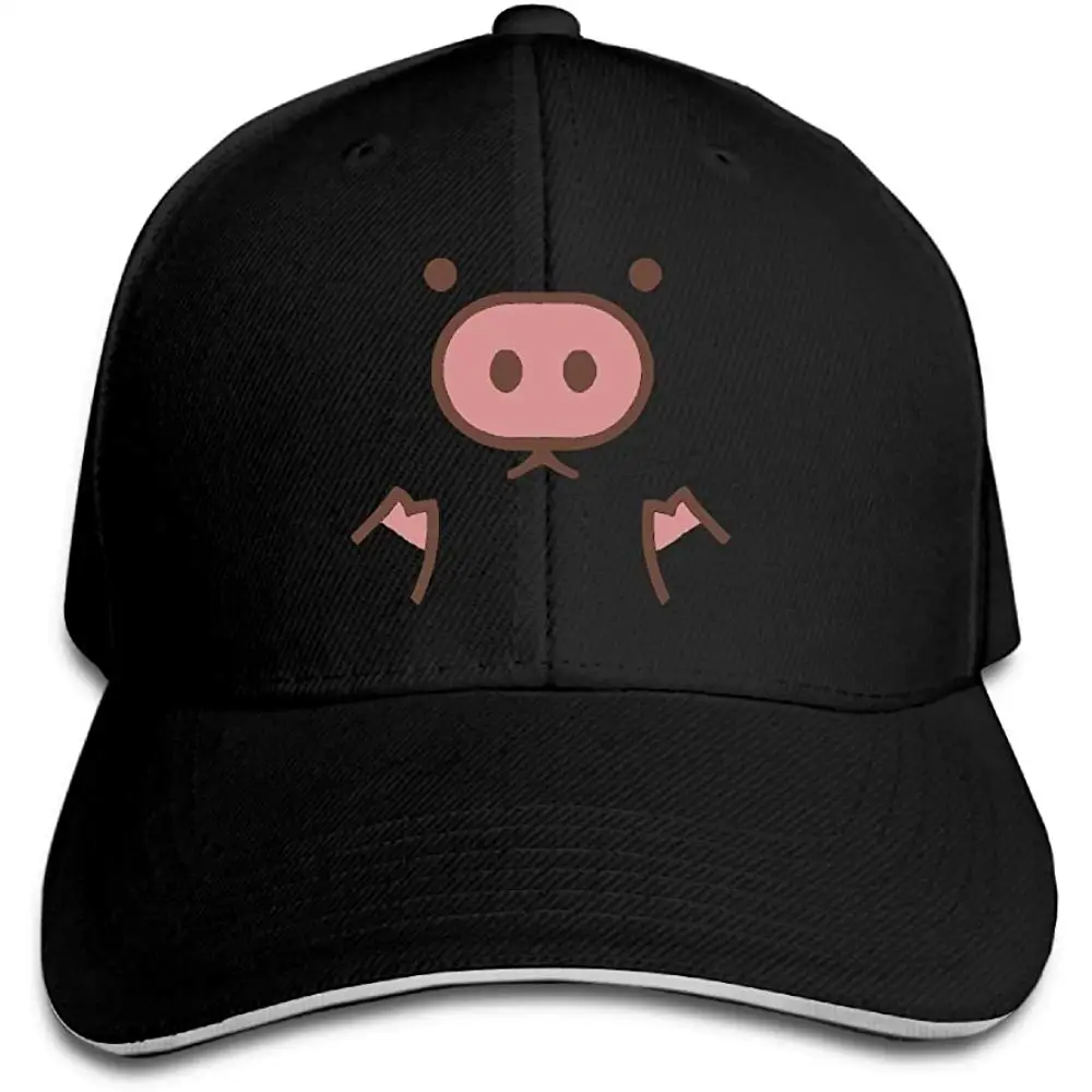Для мужчин Wo Для мужчин s пользовательские Копилка милые с героями из мультфильма «Свинка Пеппа» из дальнобойщиков Кепки s простой Регулируемый Бейсбол Кепки