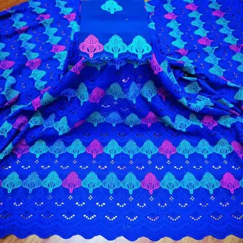 

latest swiss voile lace in switzerland dubai fabric 2020 african swiss lace fabric 5+2yards embroidery cotton dry lace