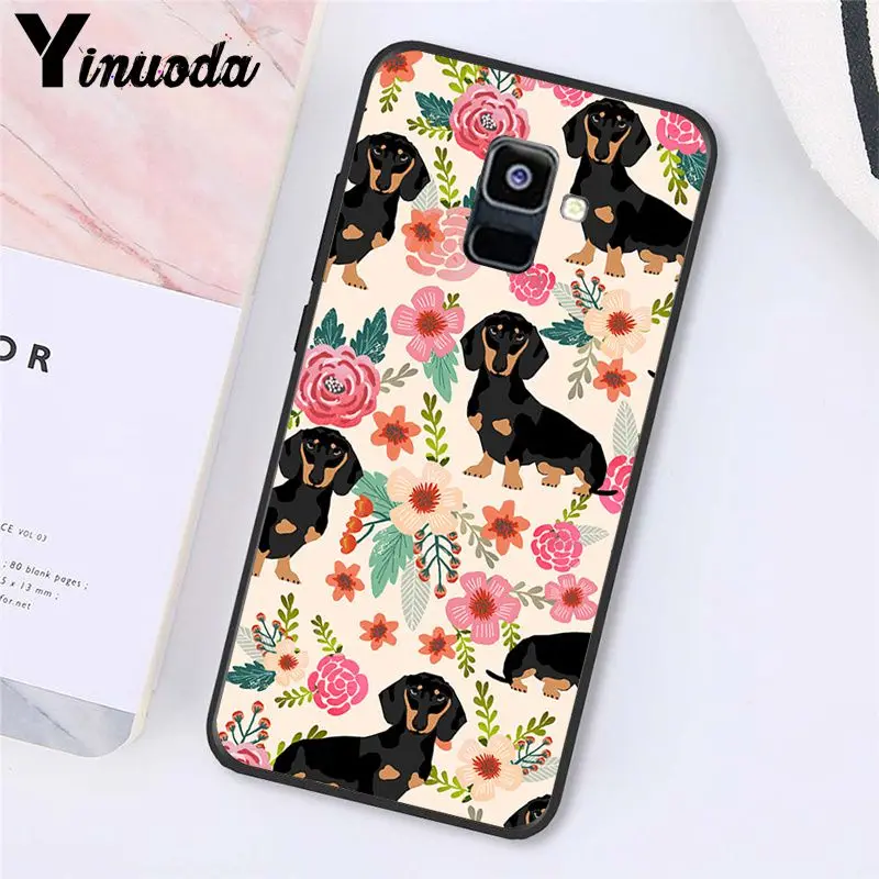A11 Yinuoda мультфильм Животные собаки таксы, чехол для телефона для samsung Galaxy A7 A50 A70 A20 A30 A40 A8 A6Plus A8Plus A9 - Цвет: A11