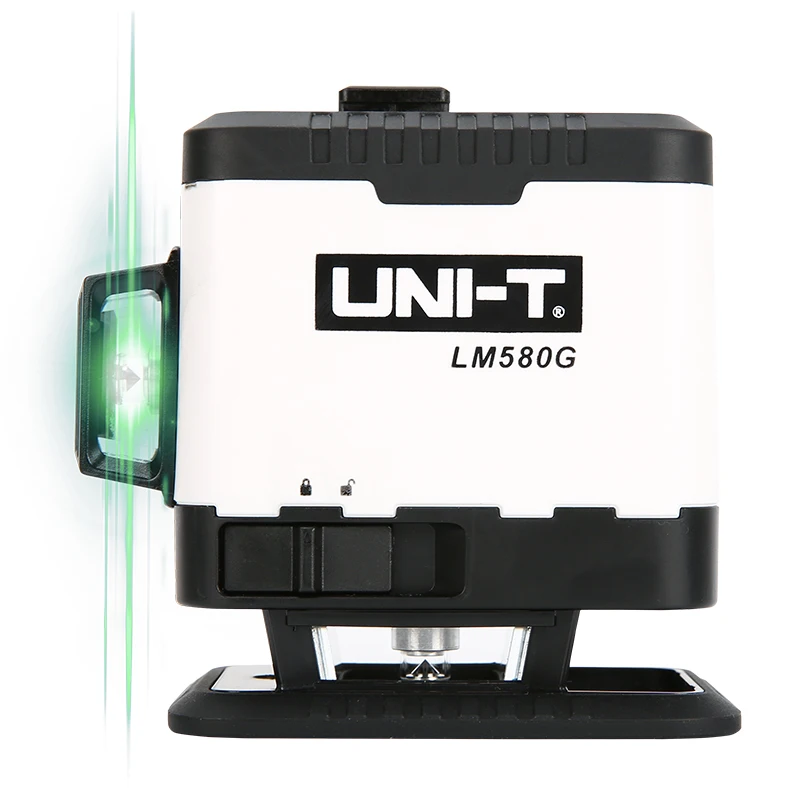 UNI-T, 8 линий, 12 линий, 3D лазерный уровень, 360 градусов, горизонтальный вертикальный крест, мощный зеленый лазерный луч, LM572, LM573G, LM573LD, LM580G