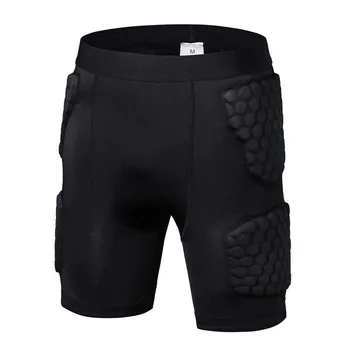 

Men Sport Quick-dry Protector Shorts Crash Pads Shorts Compression Short Pants