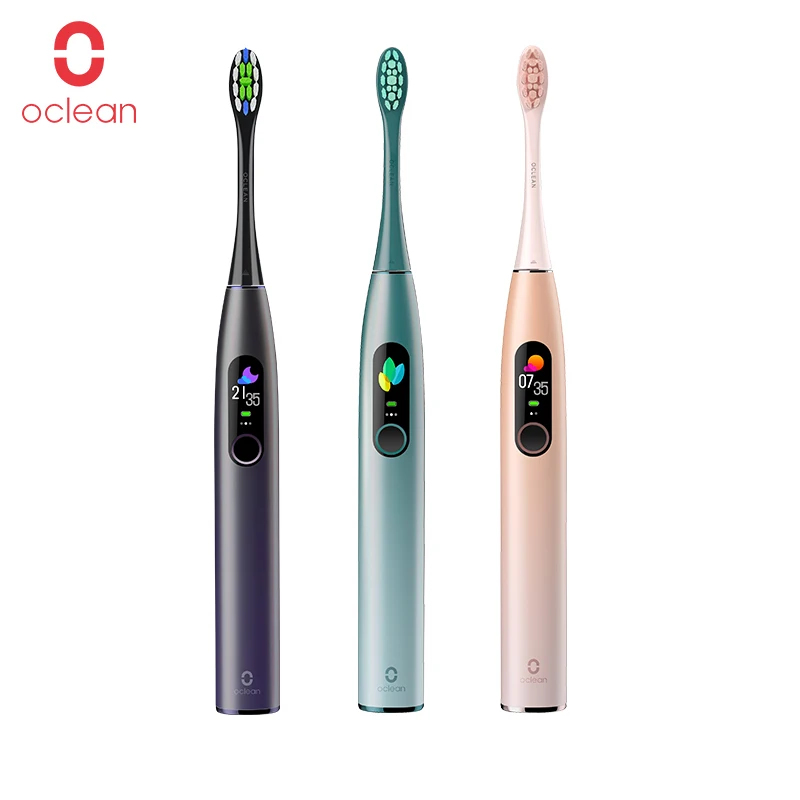 Oclean X Pro Sonic Toothbrush with Touch Screen IPX7 Waterproof 3 Brushing Modes Tooth Brush For Adult Fast Charging afbeelding