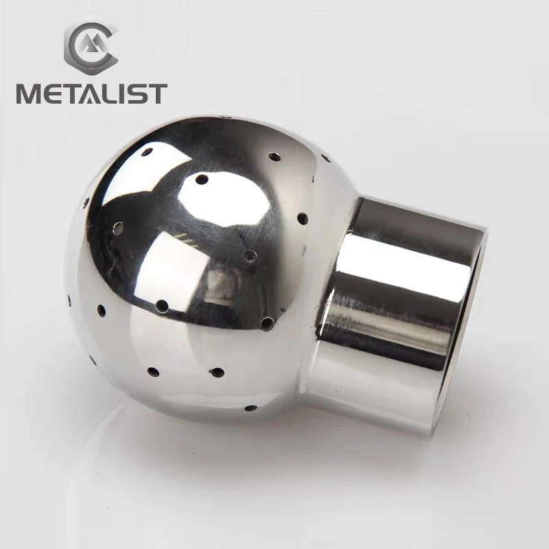 Металлист DN50 BSP внутренняя резьба SS304 санитарно-гигиенический фитинг Fix чистка спрей шарик для очистки резервуара головка Homebrew
