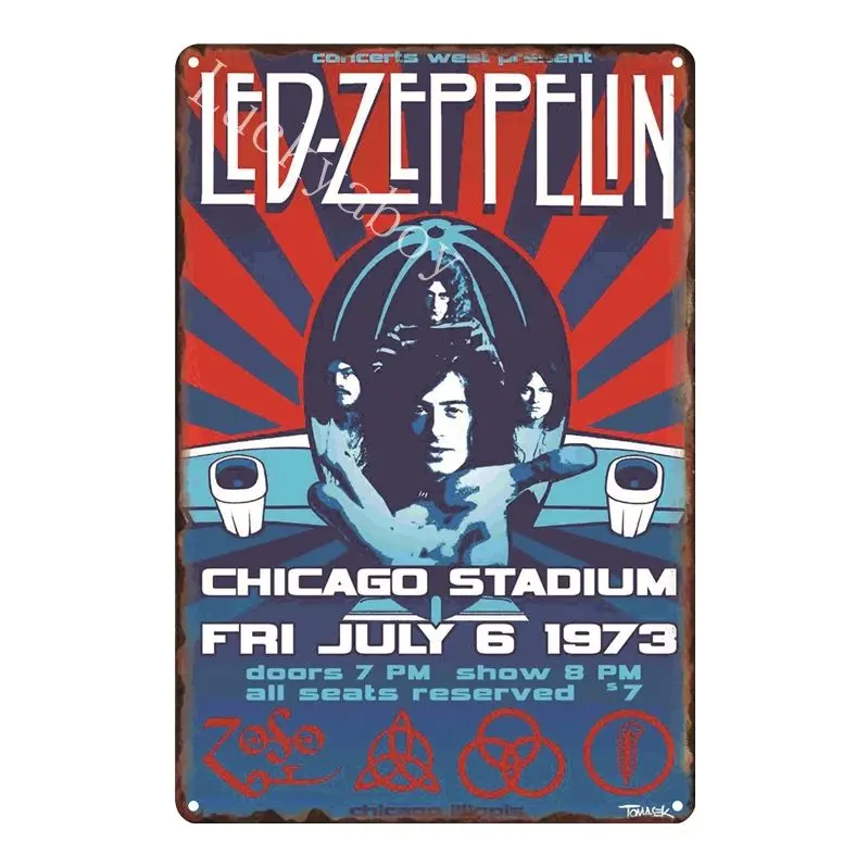 [Luckyaboy] Рок-Группа ACDC queen дверные рамы Винтаж Металл ретротин знак настенная доска живопись античный подарок домашний бар Паб декор AL002 - Цвет: UV013