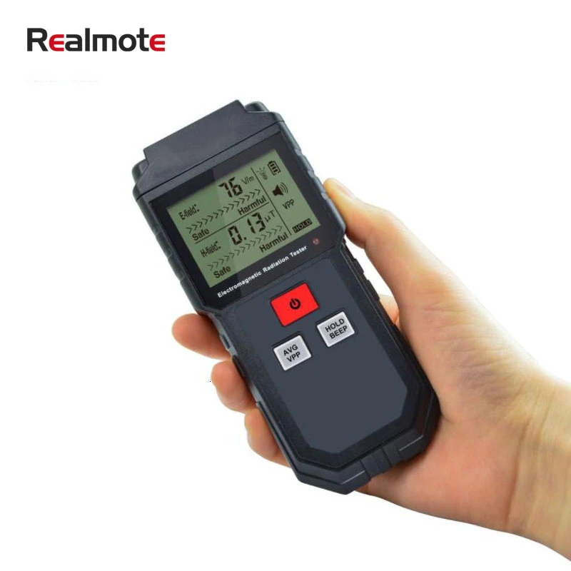 

Handheld Electromagnetic Field Radiation Tester EMF Meter Counter Digital Dosimeter LCD Detector Measurement for Computer Phone