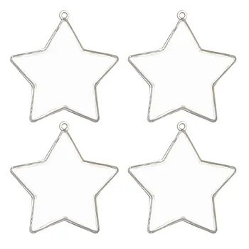 

4Pcs Party Gift Holder Star Shaped Box for Children Christmas