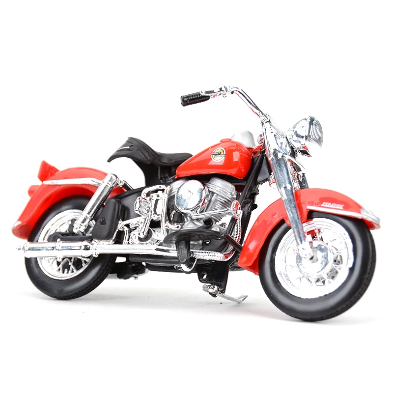 Maisto 1:18 1958 FLH Duo Glide Литой Сплав модель мотоцикла Игрушка