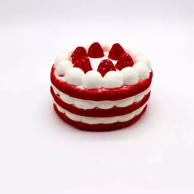 

Squishy Bread Pu Model Strawberry Memory Foam Cake Bread Toy Gift