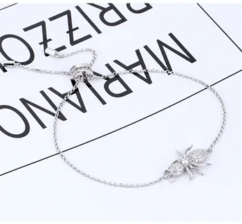 

TIF APN 925 sterling silver bracelet, creative ant bracelet, adjustable, fashionable, original charm ladies jewelry