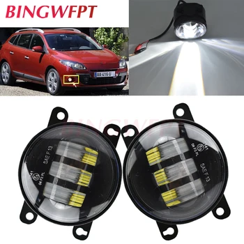 

2pcs/pair LED fog Lights For Renault Megane 2/3 Duster Fluence Koleos Kangoo 2003-2015 For Renault Master II 1998-2010