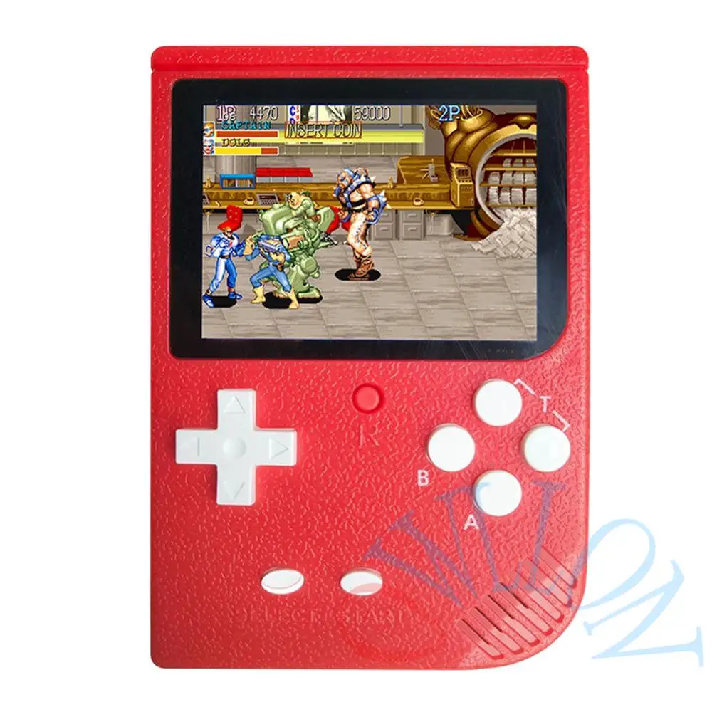2000 In 1 Retro gmae Handheld Game Console Color LCD Kids Color Game Player SUP Built-in 5 Large Simulator For GBA Arcade FC 