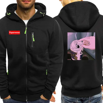 

2020 Spring Autumn New Mens Jacket Funny Hip Hop Anime Print Jackets Men High Quality Men Hoodie Sweatshirt Harajuku Streetwear