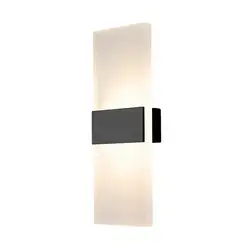 Светодиодный светильник Настенный светильник кровать-светильник ing персональный ультра-тонкий акриловый алюминиевый материал настенный