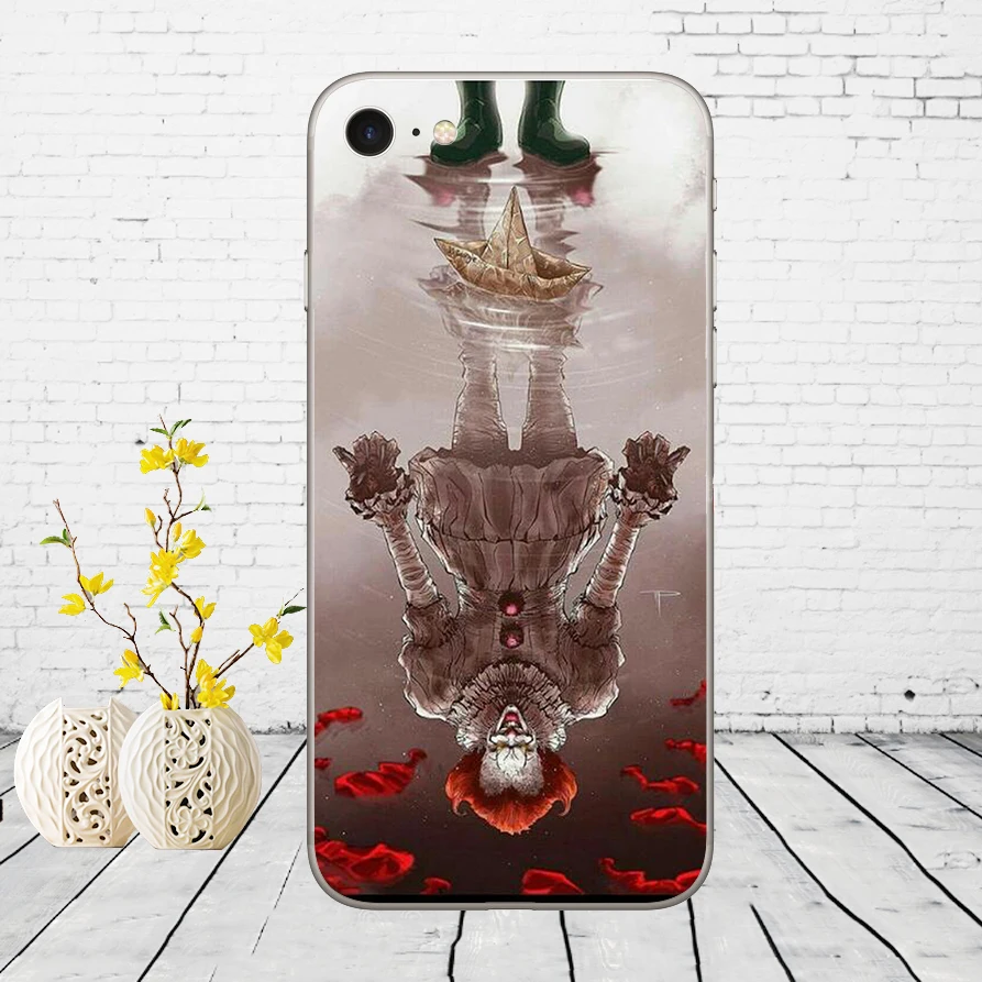291DD Pennywise клоун ужас Мягкий силиконовый чехол для iphone 5 5S se 6 6s 8 plus 7 7 Plus X XS SR MAX чехол