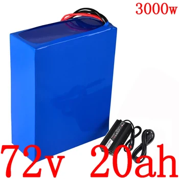 شراء72V 2000W 3000W بطارية سكوتر كهربائي 72V 20AH الكهربائية دراجة بطارية 72V ليثيوم أيون سكوتر بطارية 72V 20AH بطارية ليثيوم