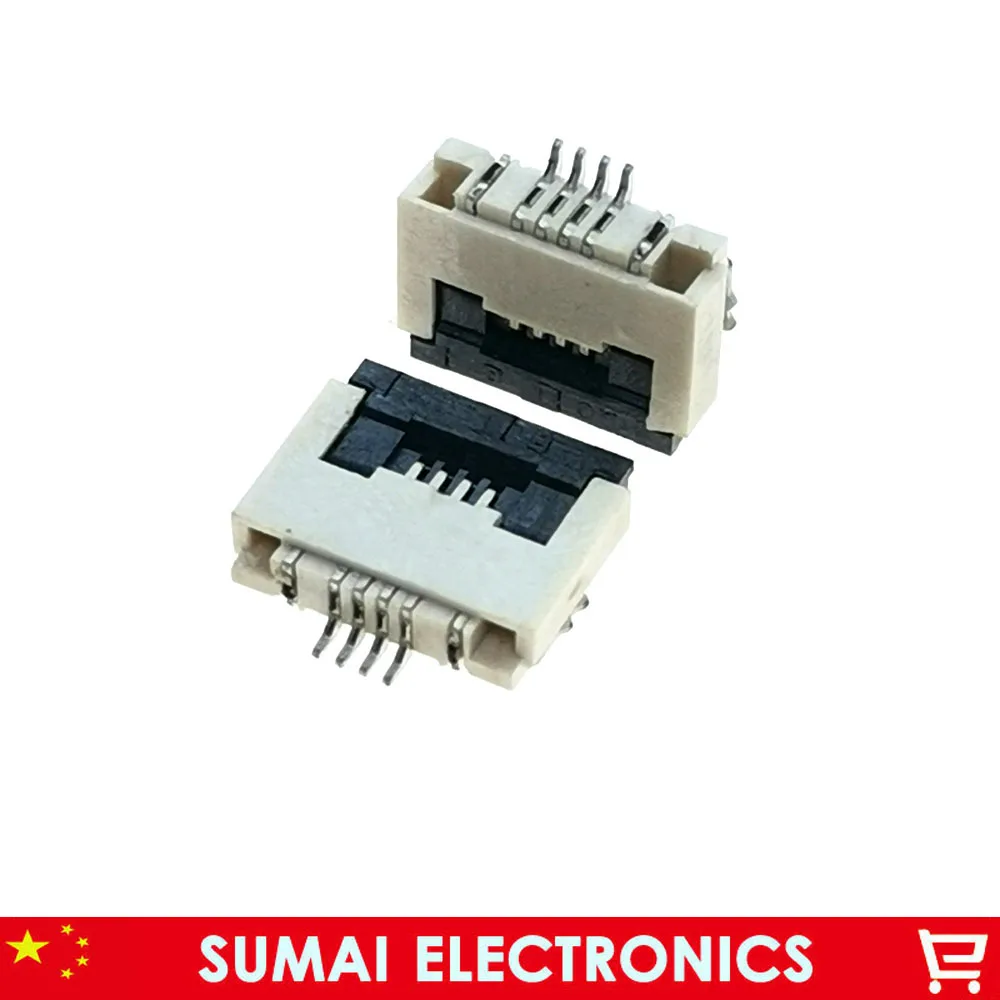 Образец 4Pin разъем FPC FFC кабель 4-контактный 0 5 мм для ЖК-дисплей экранный интерфейс