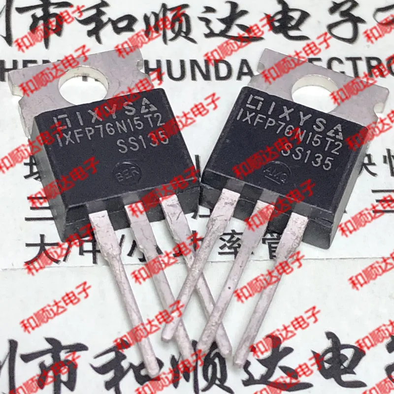 10 шт./партия IXFP76N15T2 спот TO-220-150 v 76 a