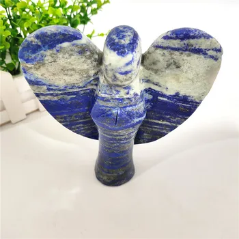

Hand Carved Amazing Natural Lapis Lazuli Crystal Big Angel ZJP
