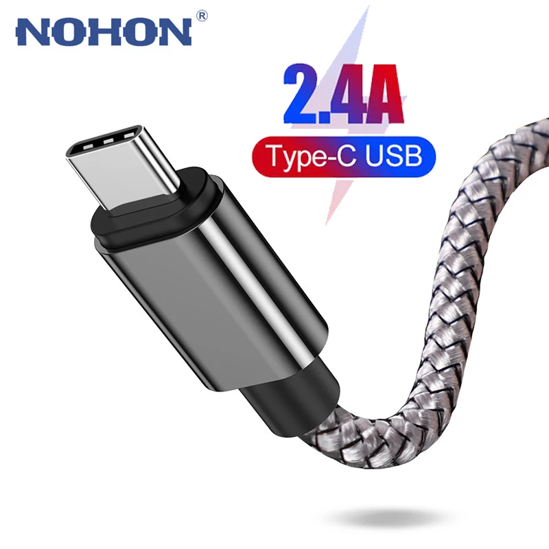 Кабель usb type C для быстрой зарядки samsung S10 S9 S8 Note 9 8 huawei P20 P30 Xiaomi Mi 8 9 9T USB C шнур для зарядки и передачи данных