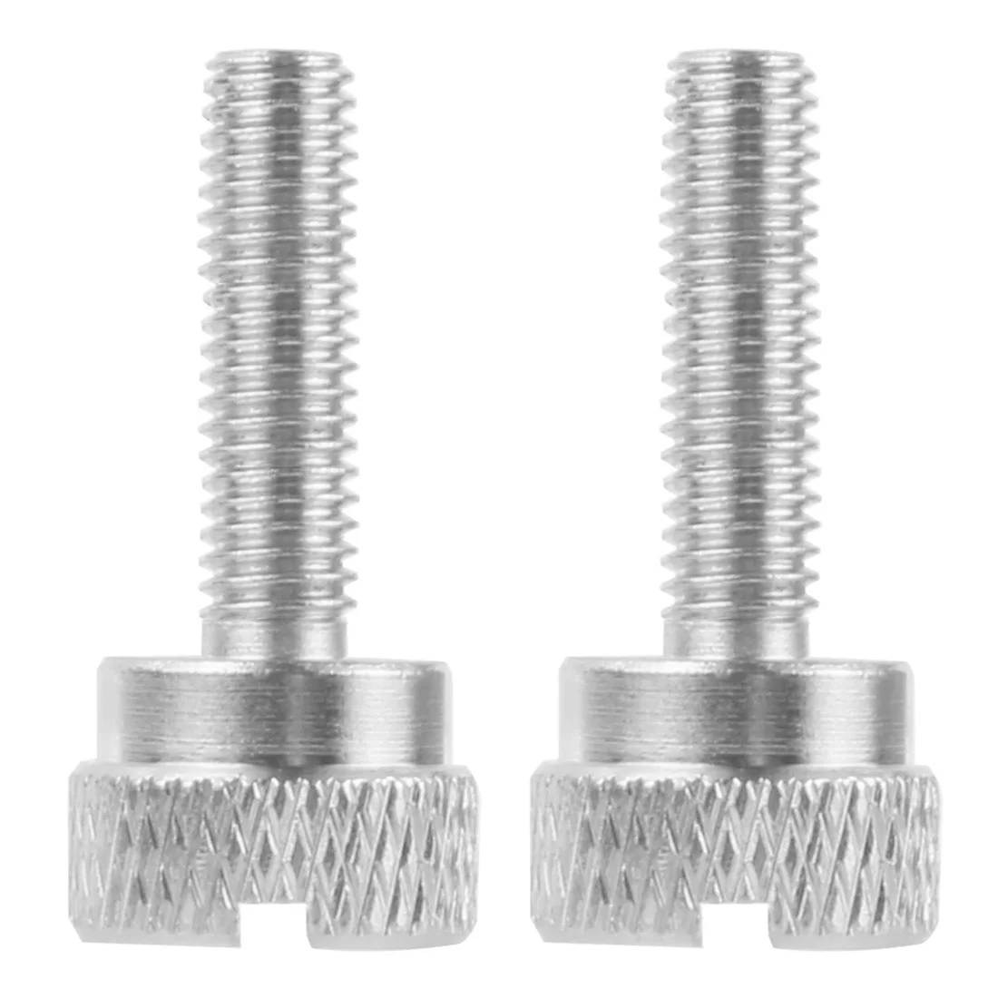 M5 철 슬롯 캡 헤드 슬롯, 둥근 널링 헤드 나사, 볼트 핸들, 고프로 카메라용 엄지 나사, 2 개