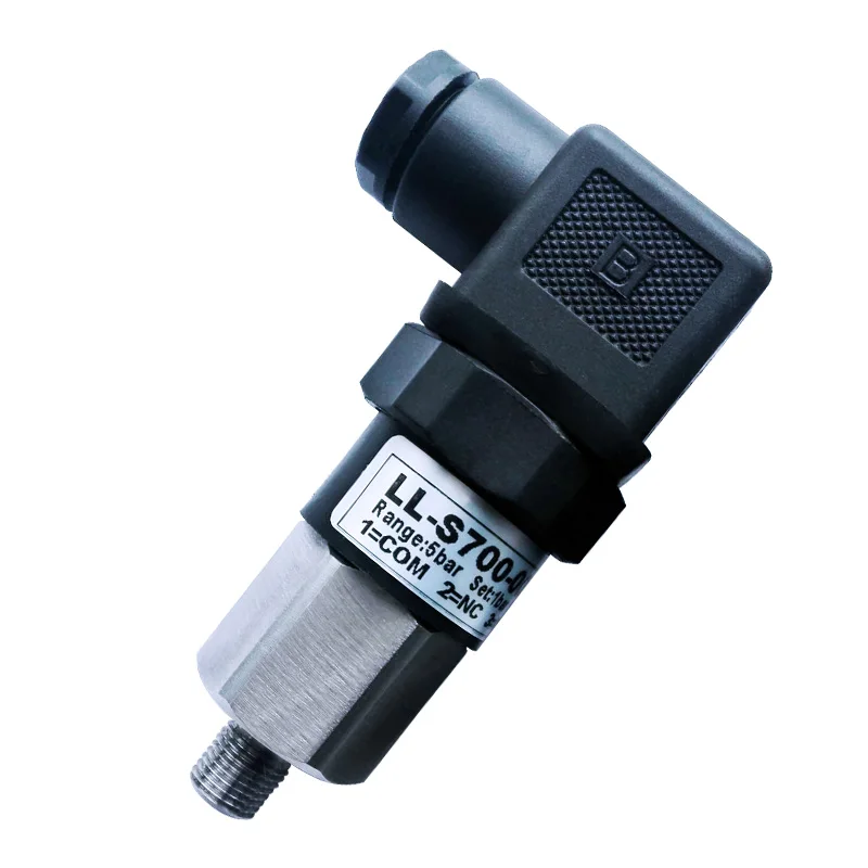 

LL-S700 Mechanical Pressure Switch Film Spring-piston Hydraulic Oil Pressure Switch Adjustable (304 stainless steel)