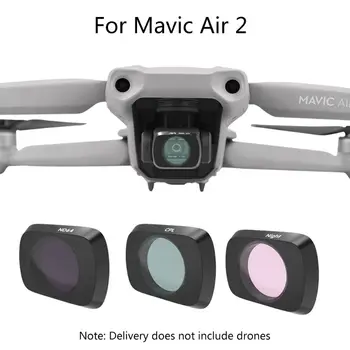 

Drone Camera Lens Filter Neutral Density Night Vision Filter for D-JI Mavic Air 2 UV/CPL/ND4/ND8/ND16/ND32/ND64/STAR