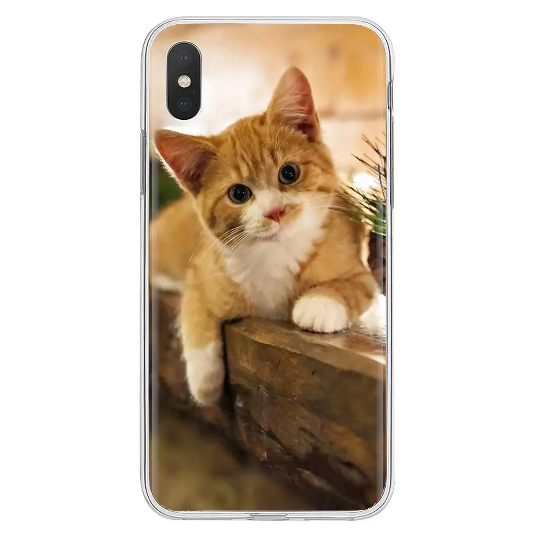 Вдохновляющий силиконовый чехол для телефона Забавный котенок кот Oneplus 3T 5T 6T Nokia 2