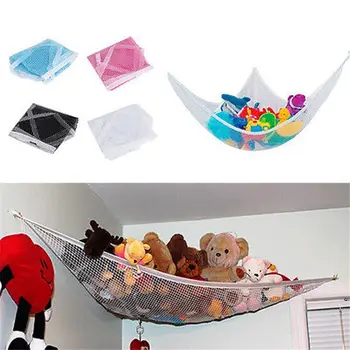 

New Cute Hammock Net for Toys Storage Children Room Toys Stuffed Animals Toys Hammock Net Organize Storage Holder