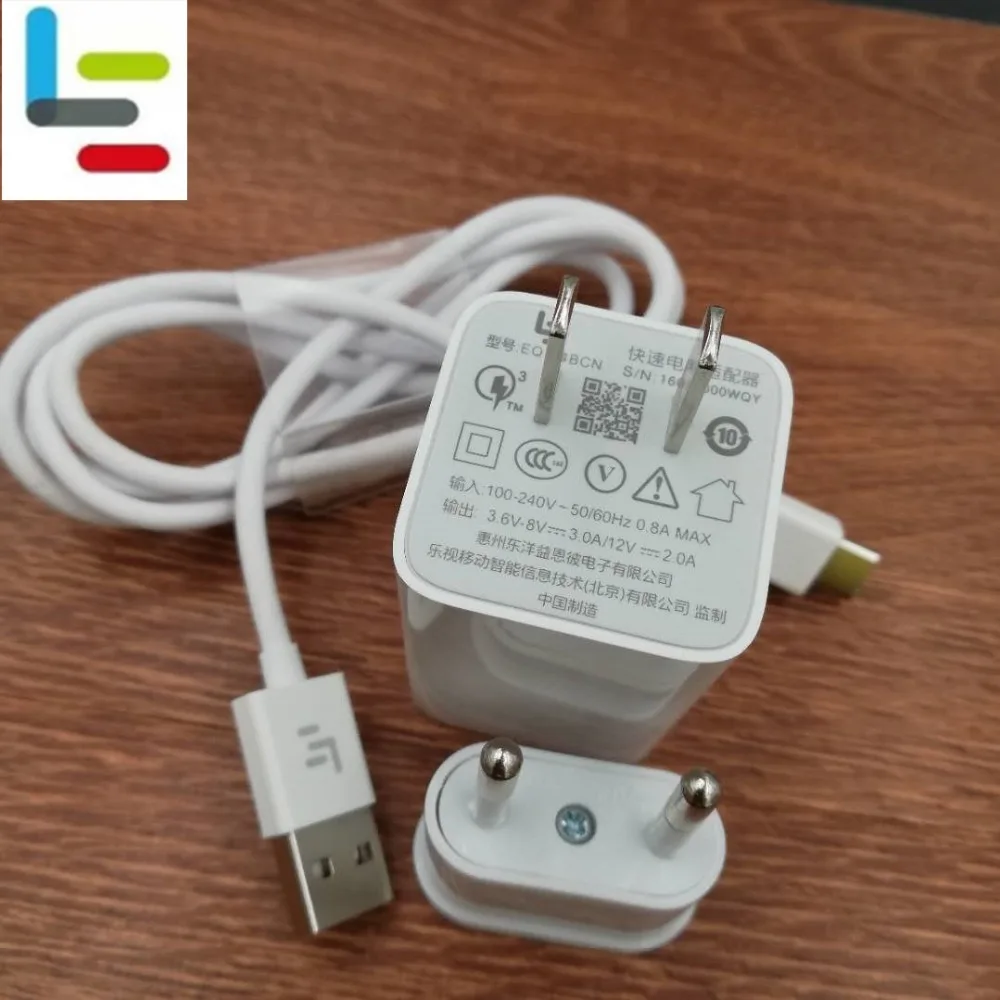 Быстрое зарядное устройство Letv leeco le s3 x626 настенный usb адаптер Pro 3 /max 2 /X522/le2 EU/US QC 0