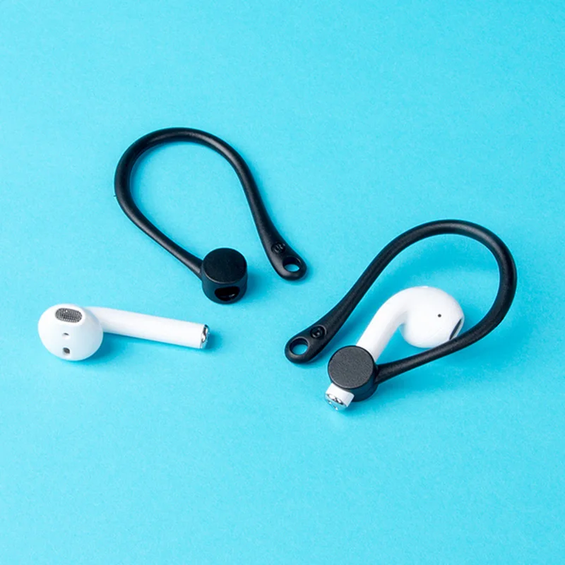 protection earhook silicone bluetooth wireless earphone holder earbuds ear hook for apple anti-lost air pods airpods accessories |