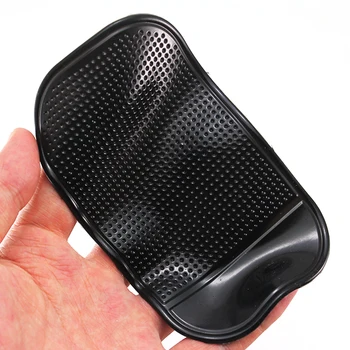 

1Pcs Universal Car Non Slip Grip Dashboard Holder Mat Pad Storage Mat Phone GPS Car Black PVC Silicone Mat Accessories