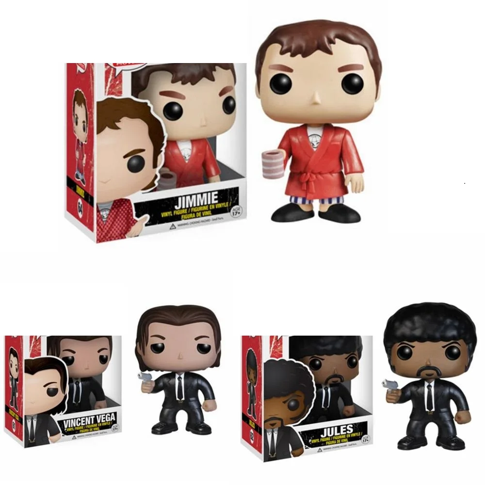 Экшн-фигурки из винила Funko Pulp дно Джимми 64 # джуль 62 Винсент Вега 61 ПВХ фигурки