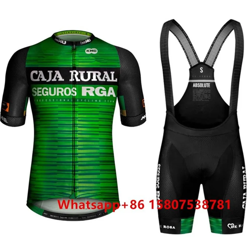 

CAJA RURAL SEGUROS RGA Cycling Pro Team Apparel Men Cycling Jersey Set Uniforme Ciclista Roadbike Jersey MTB Cycling Kits