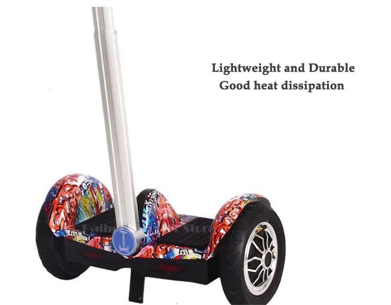 Daibot 2 Wheel Electric Scooter Self Balancing Scooters 10Inch 36V Adult Kid Hoverboard Skateboard With Bluetooth Speaker  (3)