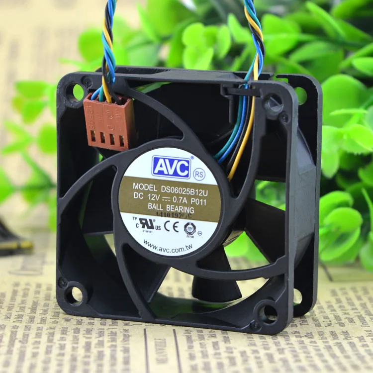 

Free Shipping DS06025B12U P011 60mm 6cm DC 12V 0.70A Pwm server inverter cooling fan
