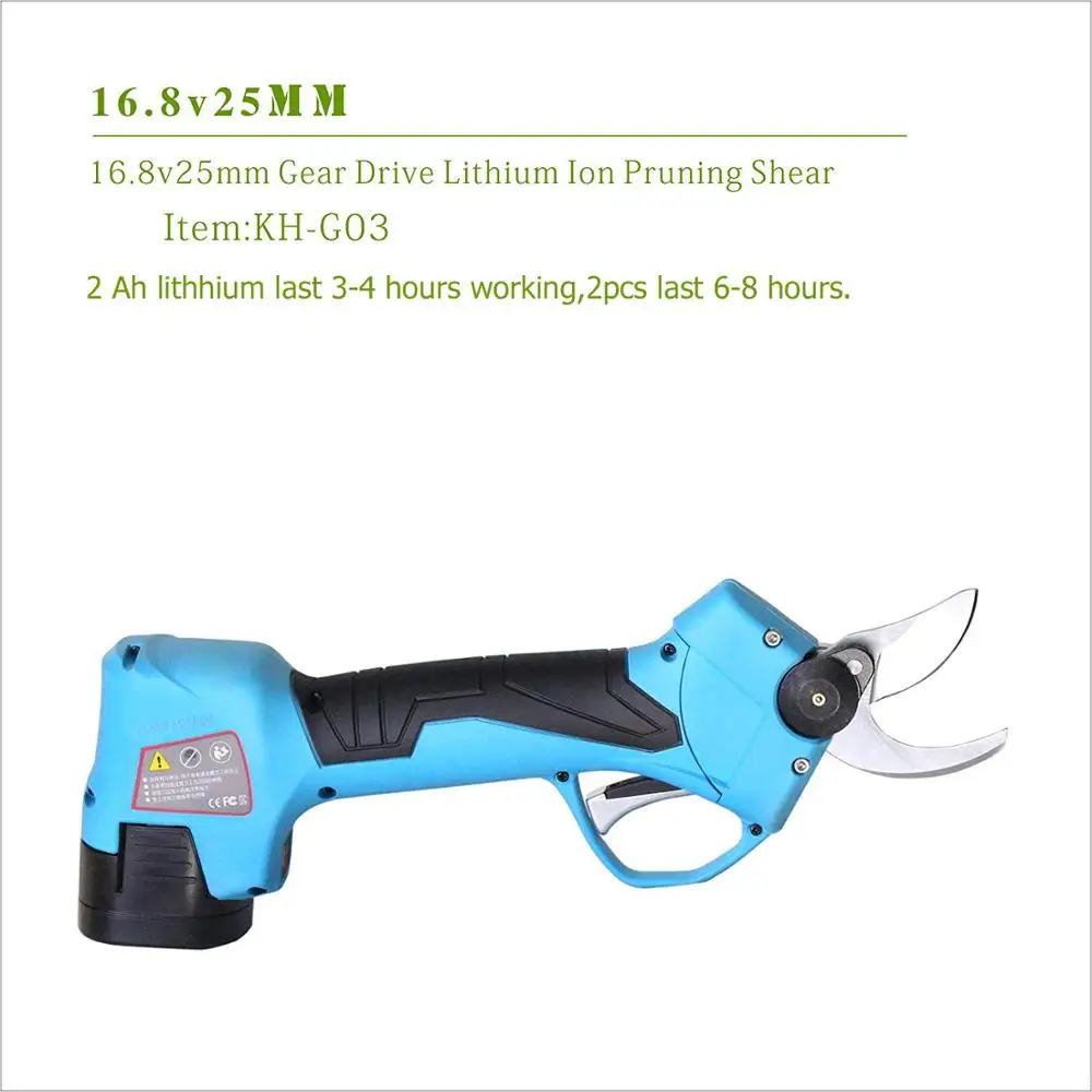 Electric Scissors Replace Blade Cutting Dia 25/40mm 16.8V Battery Universal Electric Pruning Shear Cordless Power Tool Accessory 4