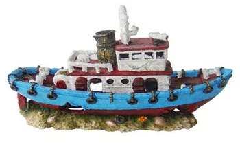 

Decor grotto for aquarium boat, 30,5x12x20 cm, barbus, decor 017