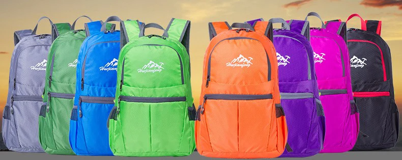 Спортивная сумка для отдыха на открытом воздухе, походные рюкзаки, портативный легкий рюкзак для ежедневного путешествия, Женская водонепроницаемая складная сумка