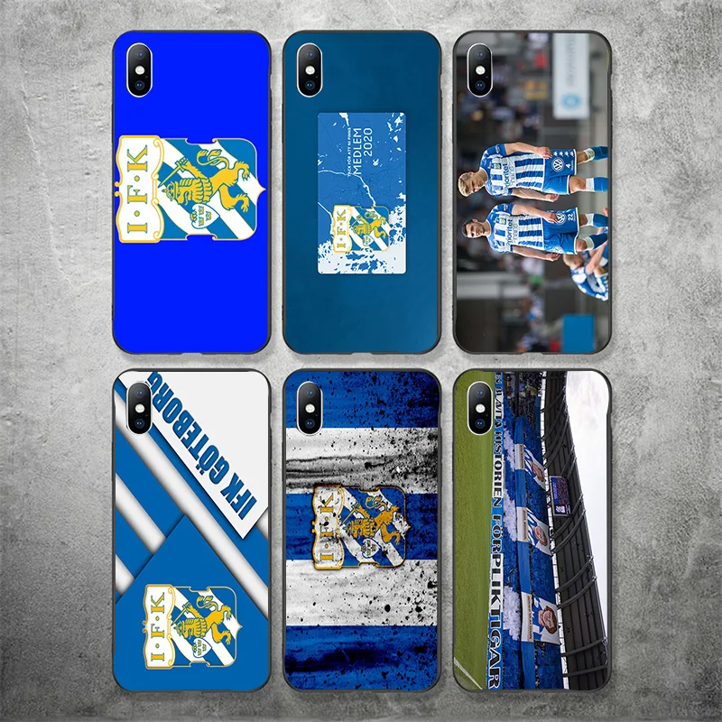 Чехол для телефона FC IFK gøteborg iPhone XR 11 Pro XS Max X 5S силиконовый матовый чехол черный iphone