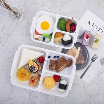 

Lunch Box Microwave Heating Students Adult Bento Boxes Food Storage Container
