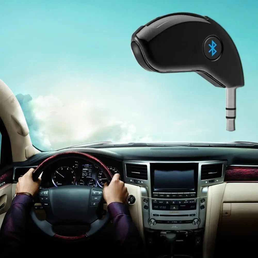Автомобильный bluetooth-комплект, bluetooth-ресивер с функцией громкой связи, автомобильный аудио адаптер, AUX Выход для акустической системы