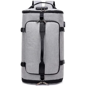 

Usb Anti-Theft Gym Backpack Men'S Fitness Sports Bag Men'S Training Sports Travel Outdoor Laptop Bag