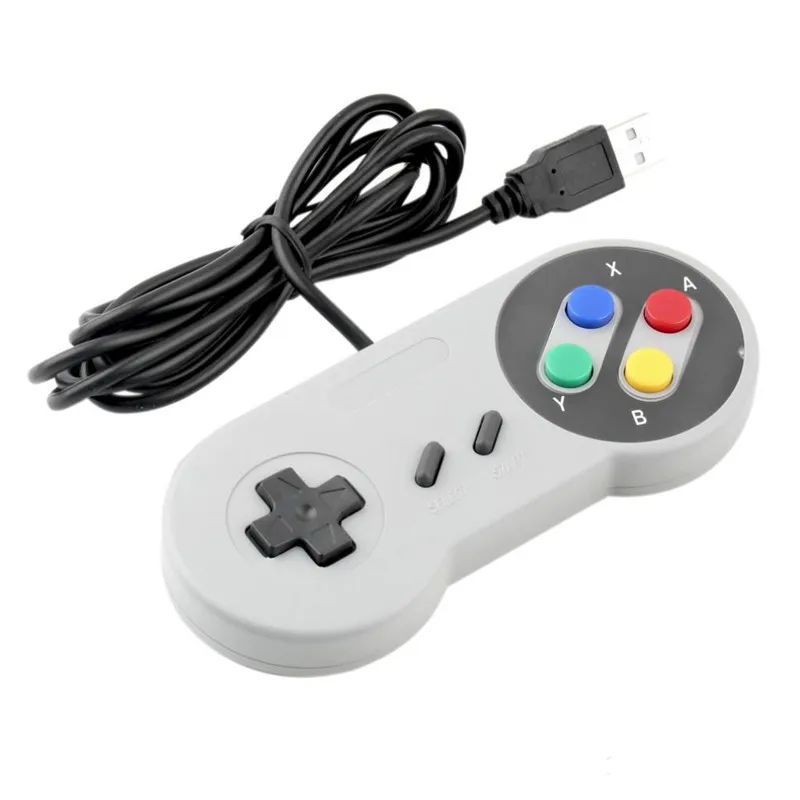 

Retro USB Game Handle Controller PC Gamepads For SNES Game Pad For Windows MAC Computer Control Joystick