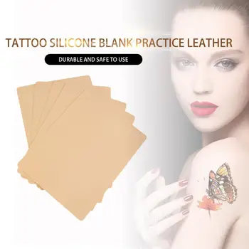 

New 5pcs Top Quality Permanent Makeup Eyebrow Lips 20 x 15cm Blank Tattoo Practice Skin Sheet for Needle Machine Supply Kit