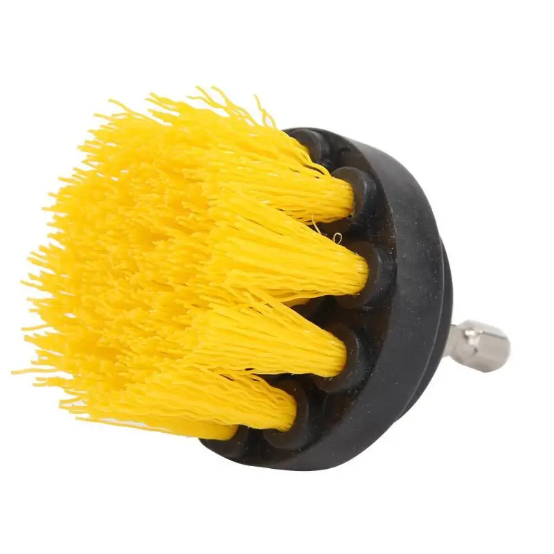 Yellow-2inch Электрическая дрель скруббер щетка Ванная комната Душ Ванна плитка Очиститель Щетка - Цвет: Yellow-2inch