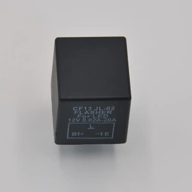 Nitrip CF13 JL-02 3 broches R/églable LED Flasher Relais Flash pour Clignotants Hyper Flash Fix